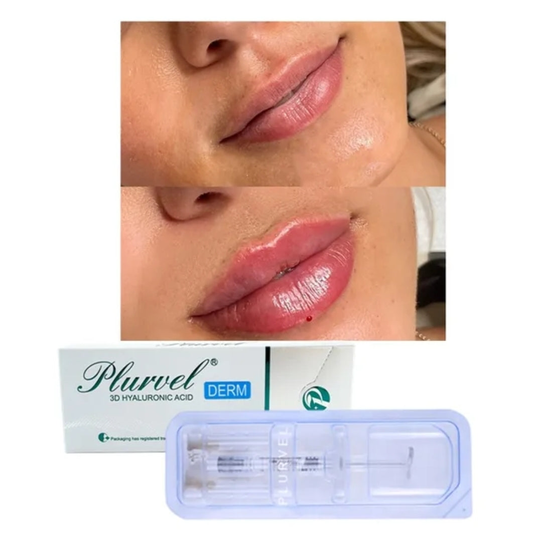 1 Ácido Hialurónico Plurvel Reticulado (lips ó Derm) 24mg  2ml